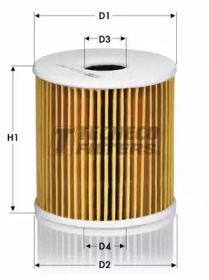TECNECO FILTERS ol0221e -  Масляный фильтр